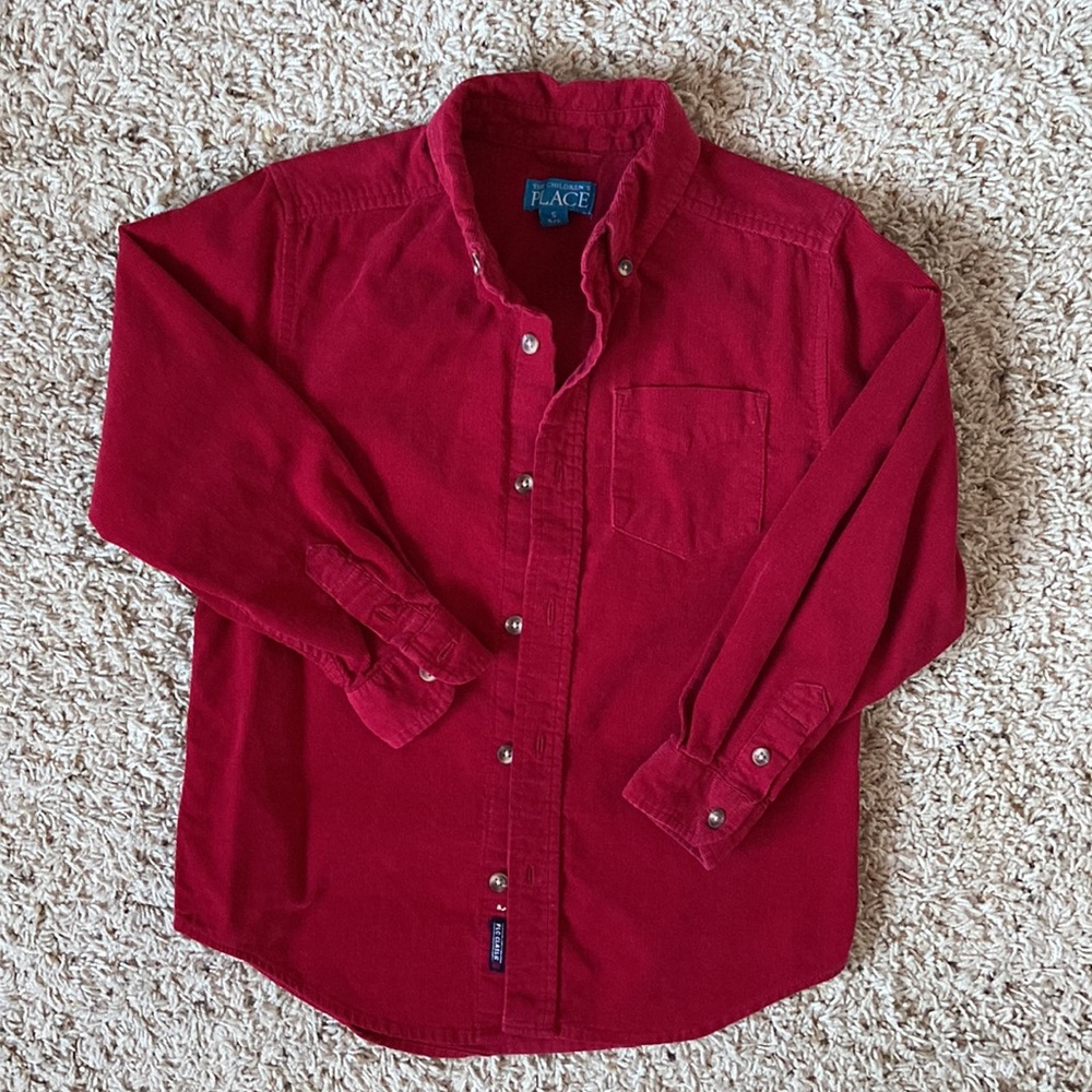 Corduroy Shirt Long Sleeved